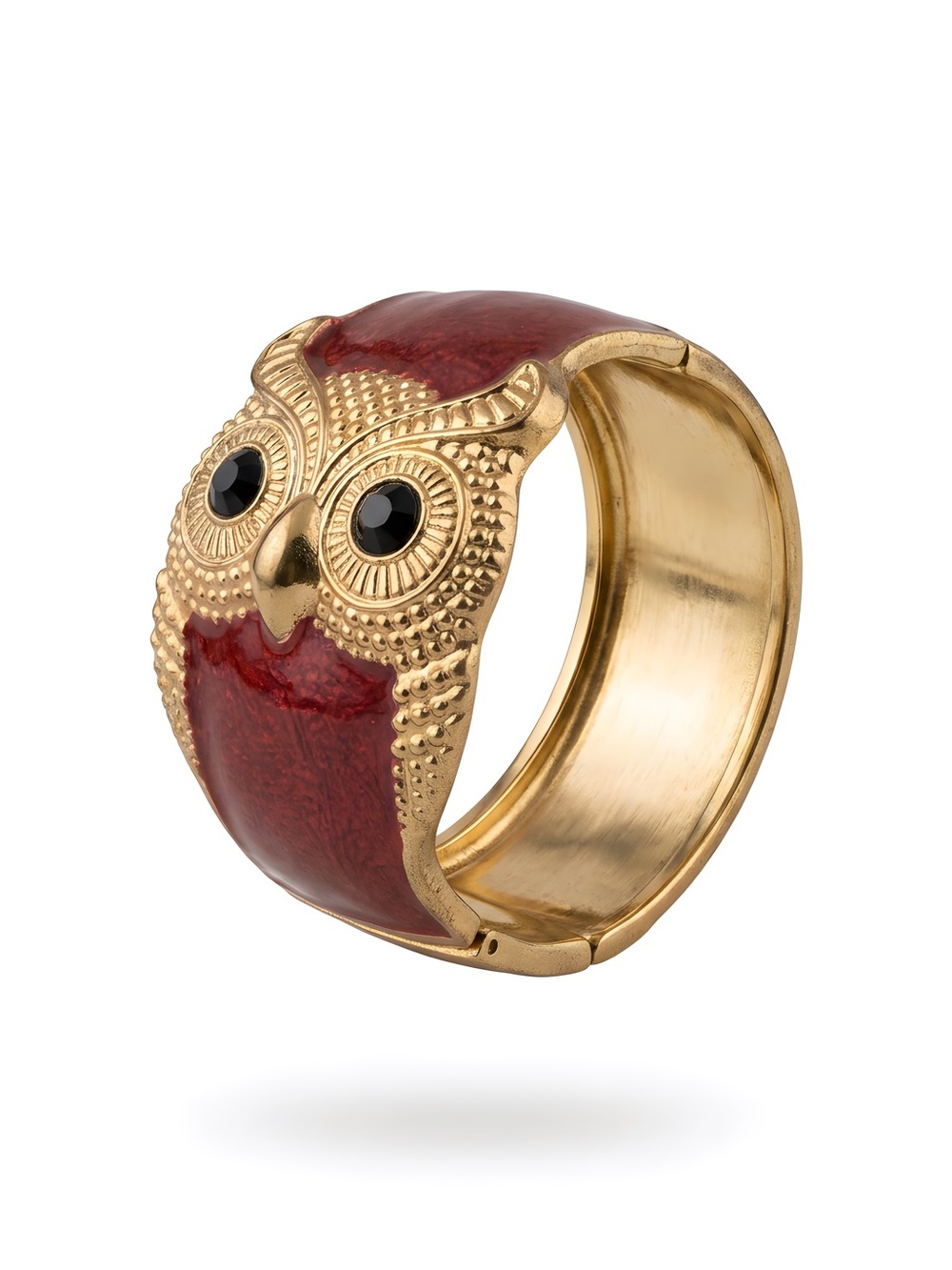 Elegant Red and Gold Women's Bracelet